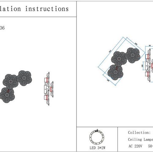 Настенный светильник Kink Light Грея 07601-3W,36 Настенный светильник Kink Light Грея 07601-3W,36