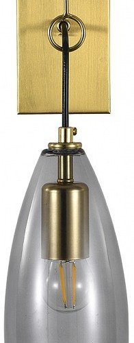 Бра Indigo Goccia 11064/1W Smoke
