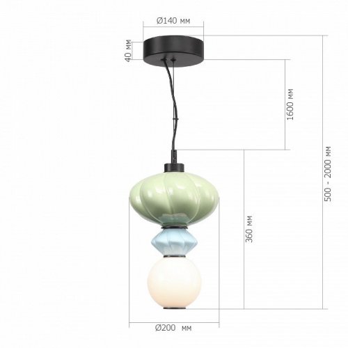 Подвесной светильник ST Luce Florentini SL6134.403.01 Подвесной светильник ST Luce Florentini SL6134.403.01