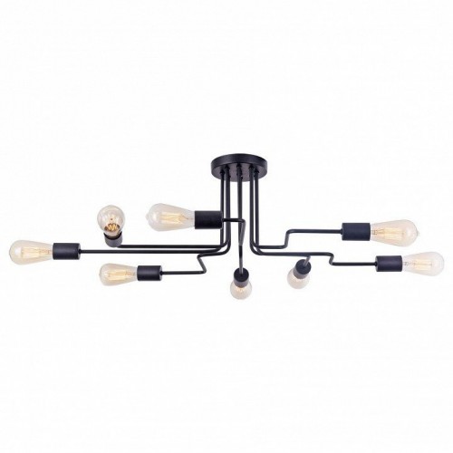 Потолочная люстра Maytoni Loft T532CL-08B Потолочная люстра Maytoni Loft T532CL-08B