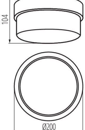 Потолочный светильник Kanlux TUNA 8091