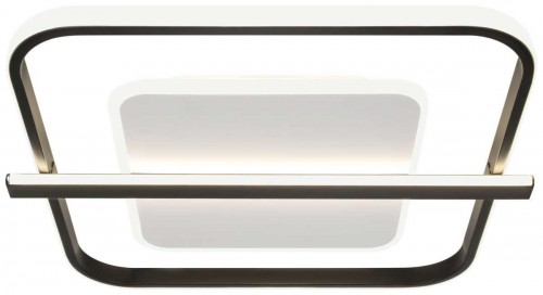 Светильник потолочный светодиодный ЭРА Модерн Franco CLL-1-107W 3K-6K RC BK с ДУ черный Б0069746