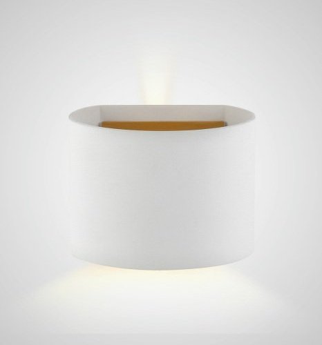 Настенный светильник AM Group AM11 AM116-2X3W WH+GL