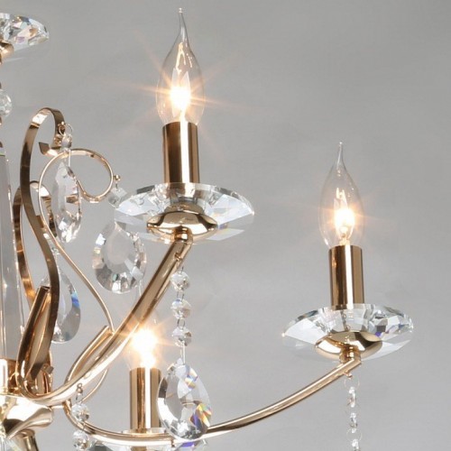 Подвесная люстра DeMarkt City Свеча 683014606