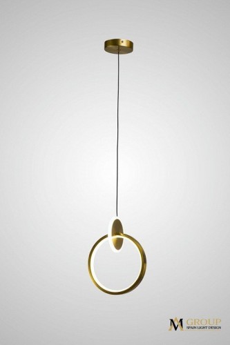 Подвесной светильник AM-Group  AM437 POLISHED GOLD