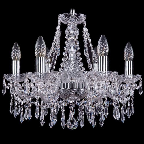 Подвесная люстра Bohemia Ivele Crystal 1403 1403/6/160 Ni