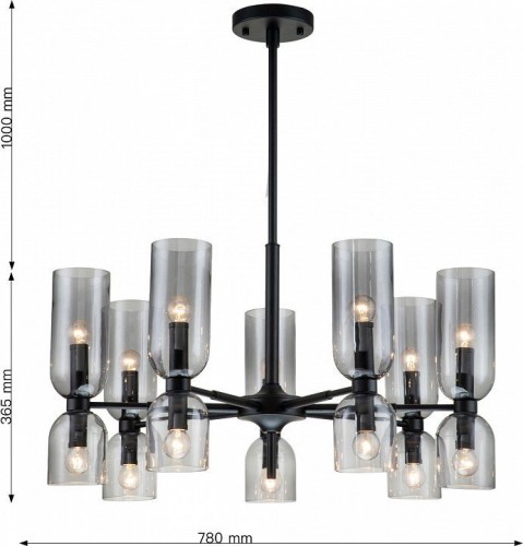 Подвесная люстра Favourite Amusing 2877-7P