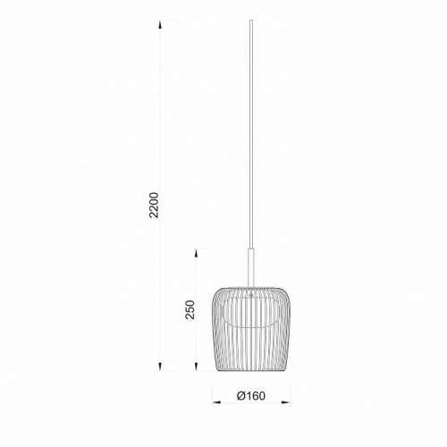 Подвесной светильник Mantra Dubai 9419