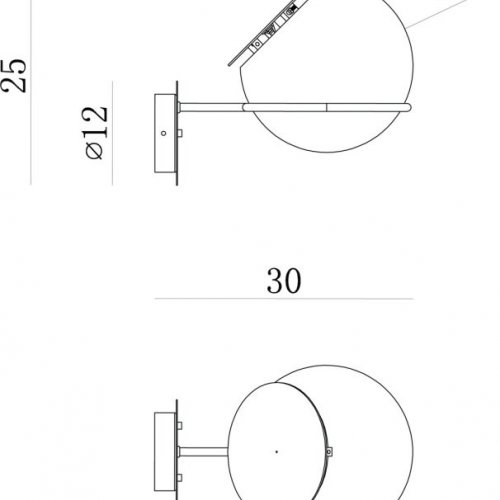 Бра Babble W111023/1