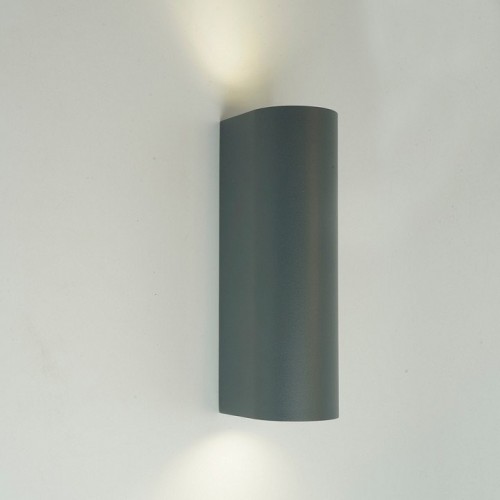 Светильник садово-парковый Feron DH024, на стену, 2*GU10 MR11 230V, черный