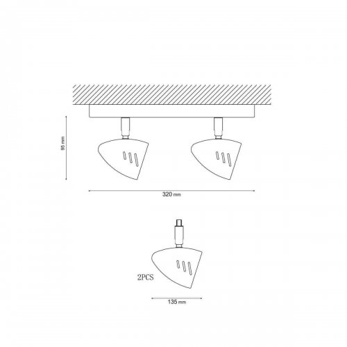 Спот Lucia Tucci Punto 193.2 Grigio Спот Lucia Tucci Punto 193.2 Grigio