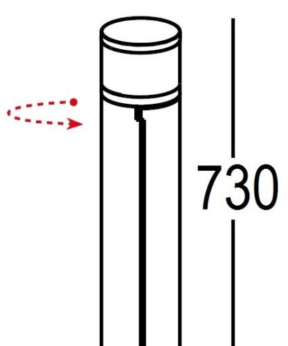 Наземный светильник Розетки AL6033-730 Bl