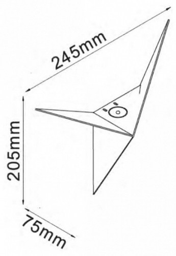 Настенный светильник DesignLed TRIK GW-9103-3-WH-WW Настенный светильник DesignLed TRIK GW-9103-3-WH-WW