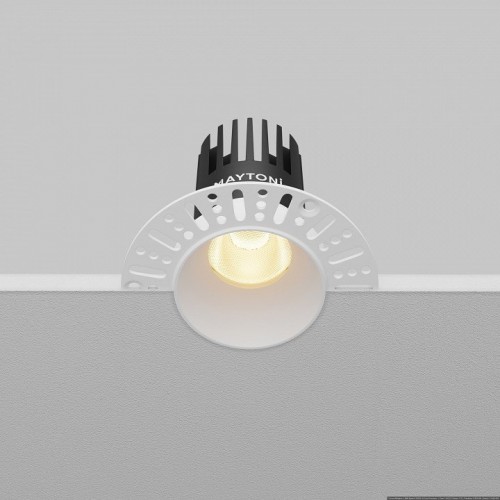 Встраиваемый светильник Maytoni Technical  DL119-10W-2.7K-TRS-W