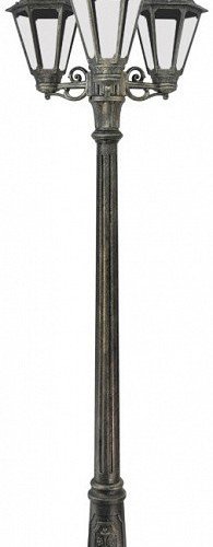 Уличный фонарь Fumagalli Gigi Bisso/Rut 3+1 E26.156.S31.BXF1R