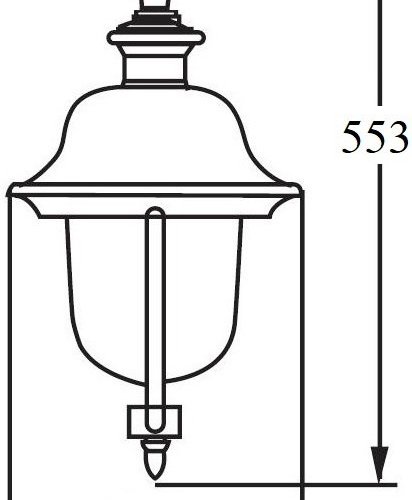 Потолочный светильник уличный Oasis Light MADRID-COOPER 84305cA Bl
