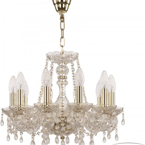 Подвесная люстра Bohemia Ivele Crystal 112 112/10/141 G V0300 Подвесная люстра Bohemia Ivele Crystal 112 112/10/141 G V0300