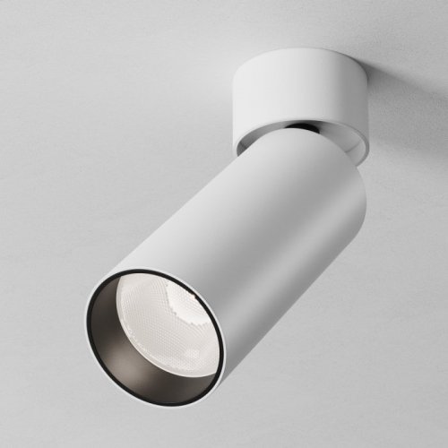 Спот Maytoni Focus Led C055CL-L12W4K-SS-W