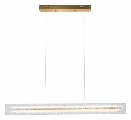 Подвесной светильник Indigo Dualita 14018/1PL Brass