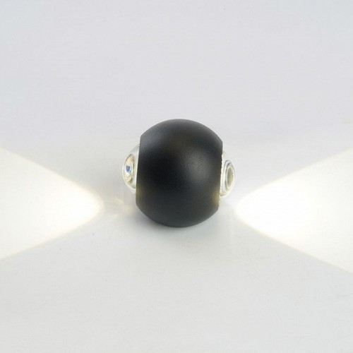 Светодиодный светильник стационарный Feron AL51 2*1W 4000K черный 51130