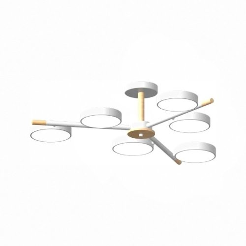 Потолочная люстра LED4U L3208-800 WH