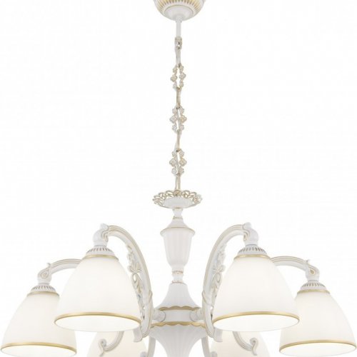 Подвесная люстра AM343837 347837/6 WT+G Подвесная люстра AM343837 347837/6 WT+G