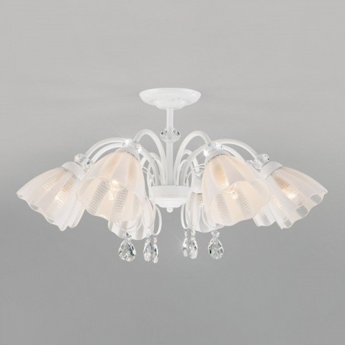 Потолочная люстра Eurosvet Floranse 30155/8 белый Потолочная люстра Eurosvet Floranse 30155/8 белый