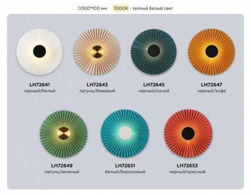 Настенный светильник Ambrella light High Light LH72643