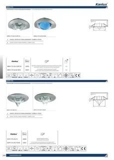 Точечные светильники Kanlux MIKA CTX-42+B2-SN/N 2875