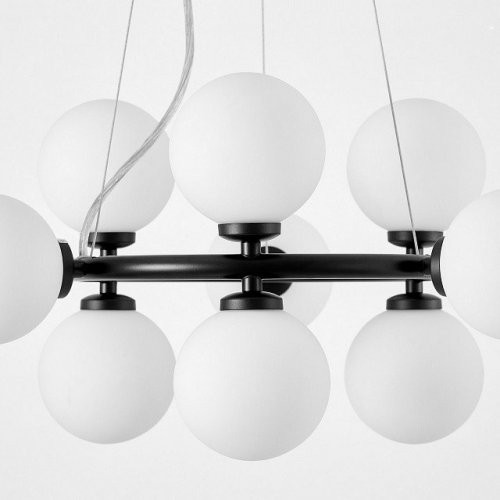 Подвесной светильник Lumina Deco Marsiada LDP 6033-9 BK Подвесной светильник Lumina Deco Marsiada LDP 6033-9 BK