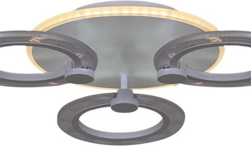 Потолочная светодиодная люстра Reluce 20309-0.3-3+1 WT 57W