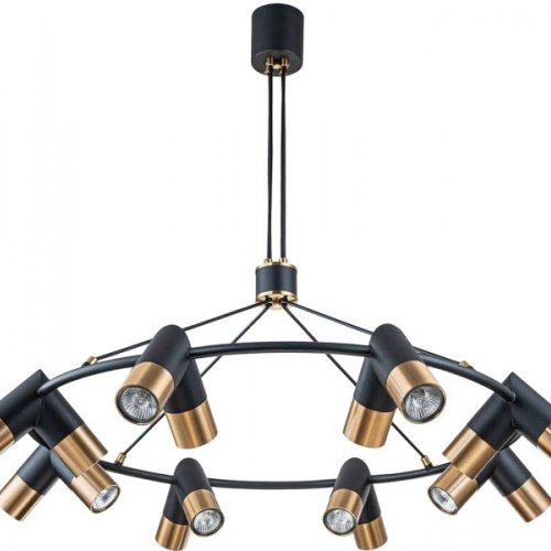 Подвесная люстра Indigo Doppio 11036/16P Black V000456