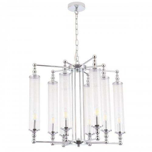 Подвесная люстра Crystal Lux Tomas SP8 D650 Chrome