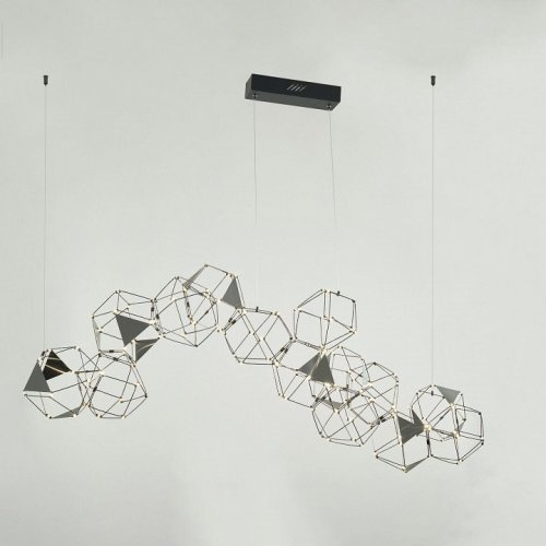 Подвесная люстра Eurosvet Uma 90368/14 жемчуг черный Подвесная люстра Eurosvet Uma 90368/14 жемчуг черный