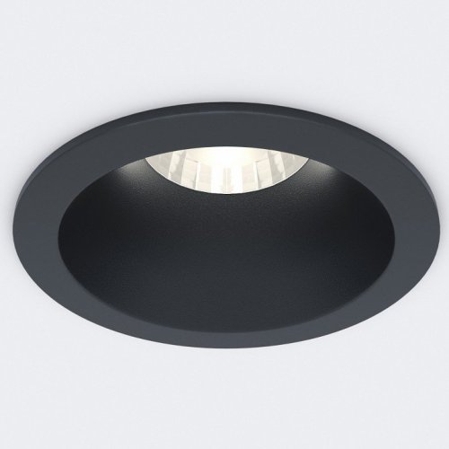 Встраиваемый светодиодный светильник Elektrostandard 15266/LED черный a055719