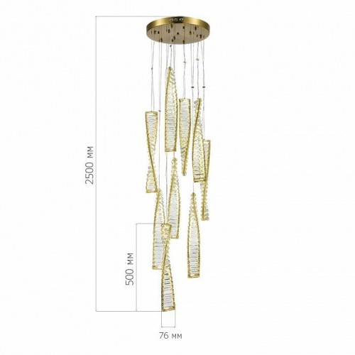 Подвесной светильник ST Luce ELICA SL6205.303.09