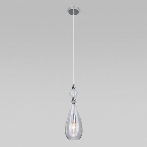 Подвесной светильник Eurosvet Ilario 50202/1 прозрачный Подвесной светильник Eurosvet Ilario 50202/1 прозрачный