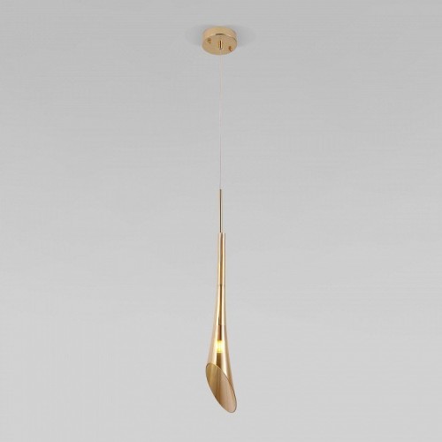 Подвесной светильник Eurosvet Folio 50224/1 янтарный