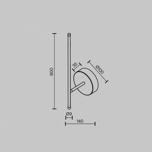 Настенный светильник Maytoni Elegant C085WL-L7BS2.7K