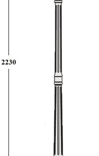 Наземный фонарь Oasis Light PORTO 86109A/02 Gb