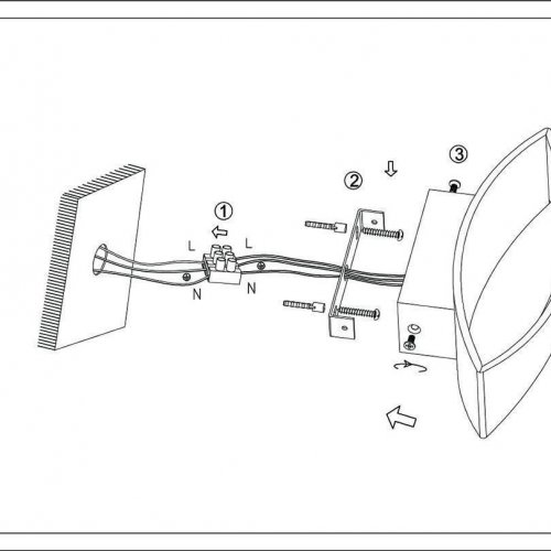 Настенный светодиодный светильник DesignLed GW Ole GW-A715-5-WH-WW 003024