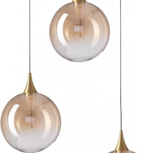 Подвесной светильник DeLight Collection MD23001045 MD23001045H-3A brass/champagne Подвесной светильник DeLight Collection MD23001045 MD23001045H-3A brass/champagne