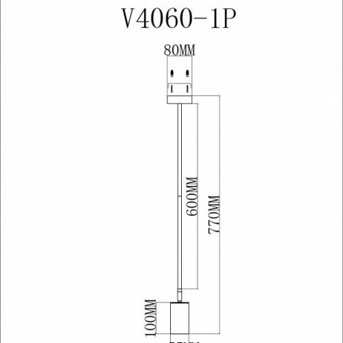 Подвесной светильник Moderli Section V4060-1P