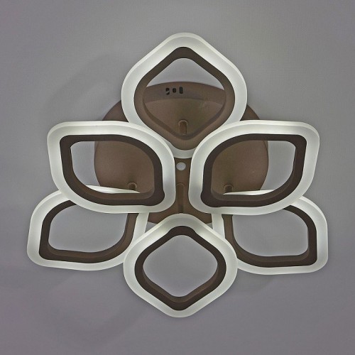 Потолочная светодиодная люстра Escada Ella 10212/6LED Coffee Потолочная светодиодная люстра Escada Ella 10212/6LED Coffee