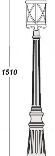 Наземный фонарь Oasis Light LUCERNA 84811 Bl Наземный фонарь Oasis Light LUCERNA 84811 Bl