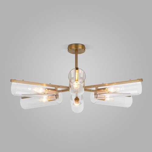 Потолочная люстра Eurosvet Trompeta 70144/6 латунь