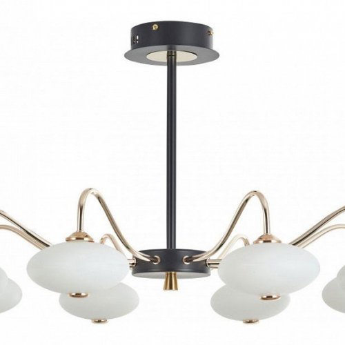 Потолочная люстра Arte Milano 273908/8 BK/GD