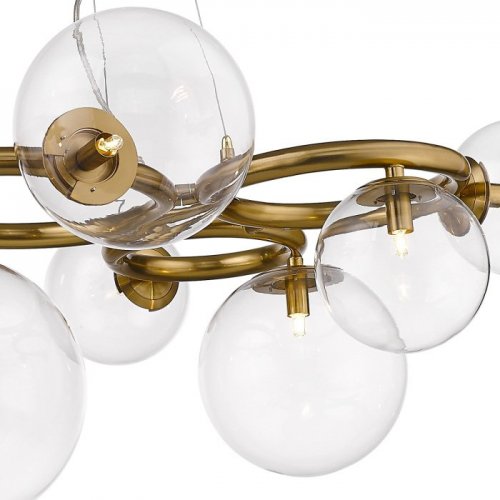 Подвесная люстра Puppet P68092-9 brass