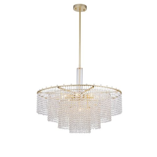 Потолочная люстра Fringe 4762-9P