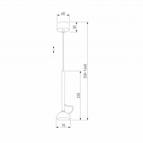 Подвесной светодиодный светильник Elektrostandard Join 50313 LED a068619